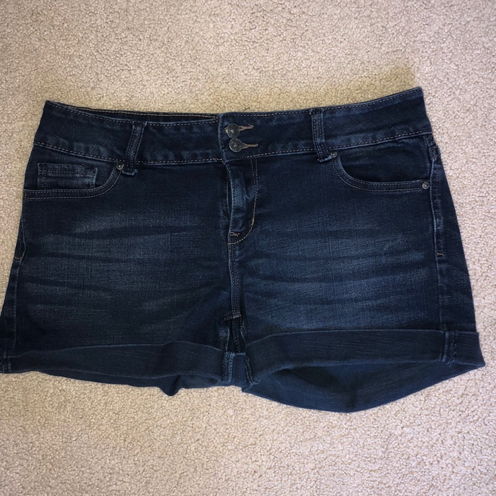 denim jean shorts